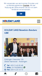 Mobile Screenshot of holidayland-bandura.de
